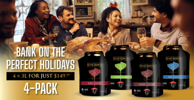 Bank on the Perfect Holidays 3L 4-Pack